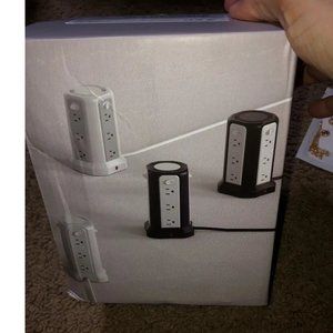 LAST ONE NWT Charge-It-All Station Electric Electronics Charging Surge Protector